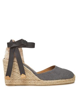 Espadryle Castañer Carina/8/002 021642 Szary ze sklepu eobuwie.pl w kategorii Espadryle damskie - zdjęcie 183592738