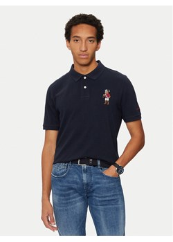 U.S. Polo Assn. Polo MUP3056 Granatowy Regular Fit ze sklepu MODIVO w kategorii T-shirty męskie - zdjęcie 183593305