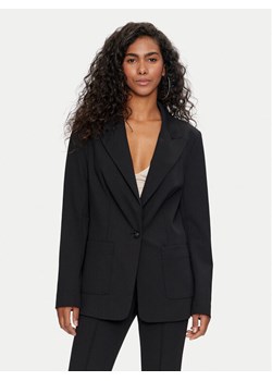 Guess Marynarka New Carly W4YN33 KCBO2 Czarny Regular Fit ze sklepu MODIVO w kategorii Marynarki damskie - zdjęcie 183593315