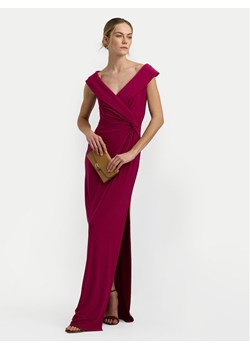 Lauren Ralph Lauren Sukienka wieczorowa 253863940017 Różowy Slim Fit ze sklepu MODIVO w kategorii Sukienki - zdjęcie 183593379