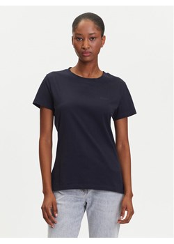 BOSS T-Shirt C_Esogo_1 50506973 Granatowy Slim Fit ze sklepu MODIVO w kategorii Bluzki damskie - zdjęcie 183593426