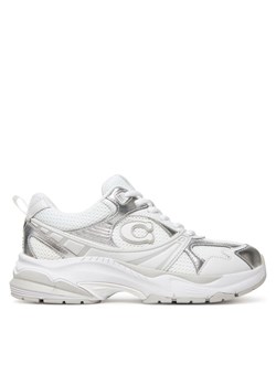 Coach Sneakersy Mesh CAQ29 Biały ze sklepu MODIVO w kategorii Buty sportowe damskie - zdjęcie 183593455