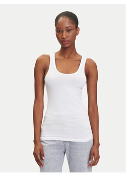 JOOP! Top 10224385 Biały Slim Fit ze sklepu MODIVO w kategorii Bluzki damskie - zdjęcie 183593469
