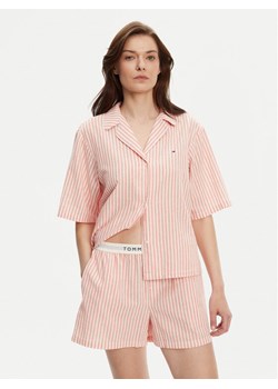 Tommy Hilfiger Piżama UW0UW05799 Pomarańczowy Regular Fit ze sklepu MODIVO w kategorii Piżamy damskie - zdjęcie 183593479