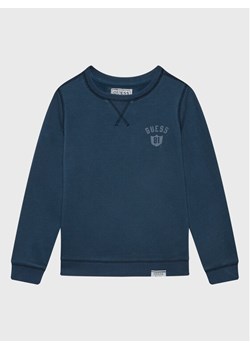 Guess Bluza L2YQ35 KB480 Granatowy Regular Fit ze sklepu MODIVO w kategorii Bluzy chłopięce - zdjęcie 183595719