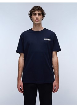 Napapijri Koszulka &quot;Linth&quot; w kolorze granatowym ze sklepu Limango Polska w kategorii T-shirty męskie - zdjęcie 183596058