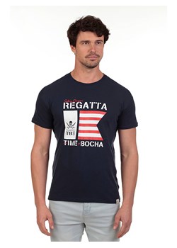 The Time of Bocha Koszulka w kolorze granatowym ze sklepu Limango Polska w kategorii T-shirty męskie - zdjęcie 183596155