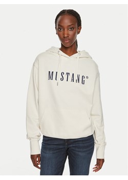 Mustang Bluza Margo 1013934 Écru Oversize ze sklepu MODIVO w kategorii Bluzy damskie - zdjęcie 183596467