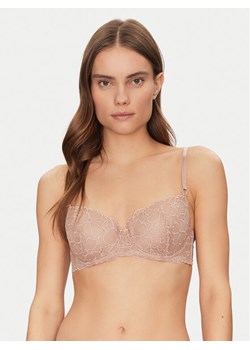 Hunkemöller Biustonosz z fiszbiną Anya 206262 Beżowy ze sklepu MODIVO w kategorii Biustonosze - zdjęcie 183596475