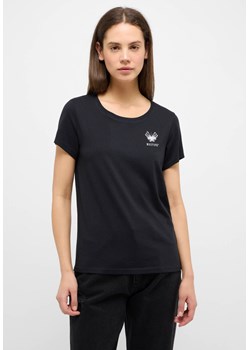Damski T-Shirt Mustang Style Alma Jet Black 1015459 4188 ze sklepu YouNeedit.pl w kategorii Bluzki damskie - zdjęcie 183597115