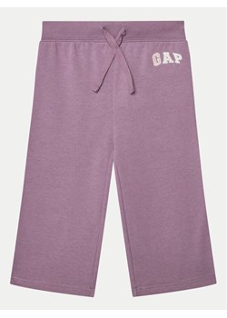 Gap Spodnie dresowe 635493 Fioletowy Regular Fit ze sklepu MODIVO w kategorii Spodnie dziewczęce - zdjęcie 183597549
