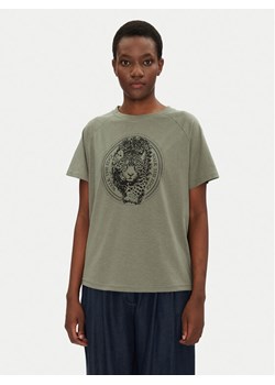 Fransa T-Shirt 20615456 Zielony Regular Fit ze sklepu MODIVO w kategorii Bluzki damskie - zdjęcie 183597555