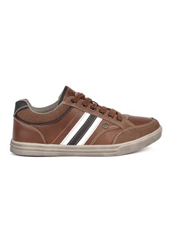 Brązowe damskie buty sportowe VICO ze sklepu ButyModne.pl w kategorii Buty sportowe damskie - zdjęcie 183597908