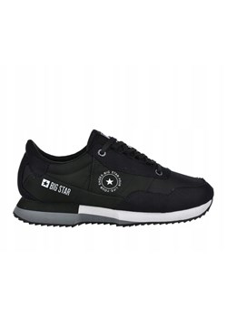 Buty męskie sportowe półbuty Big Star NN174420 czarne ze sklepu ButyModne.pl w kategorii Buty sportowe męskie - zdjęcie 183597986