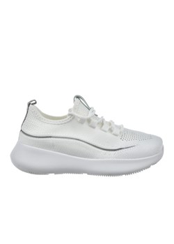 Sneakersy damskie półbuty Big Star NN274662 białe ze sklepu ButyModne.pl w kategorii Buty sportowe damskie - zdjęcie 183597989