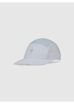 Czapka do biegania uniseks 4F 4FWSS25AFCAU106 - biała ze sklepu Sportstylestory.com w kategorii Czapki z daszkiem męskie - zdjęcie 183600098