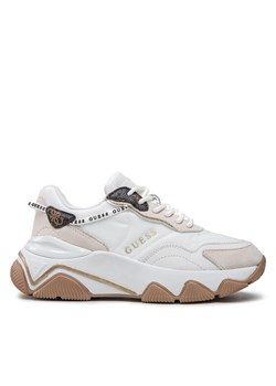 Sneakersy Guess Micola FL7MIC FAL12 Biały ze sklepu eobuwie.pl w kategorii Buty sportowe damskie - zdjęcie 183600388