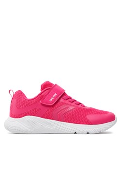 Sneakersy Geox J Sprintye Girl J45FWA 01450 C8002 D Różowy ze sklepu eobuwie.pl w kategorii Buty sportowe dziecięce - zdjęcie 183600395