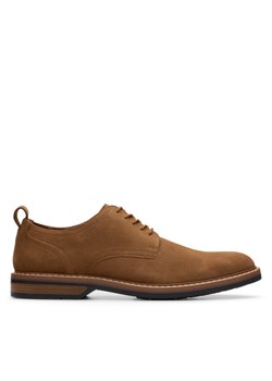 Półbuty Clarks Aldwin Lace 26178426 Brązowy ze sklepu eobuwie.pl w kategorii Półbuty męskie - zdjęcie 183600426