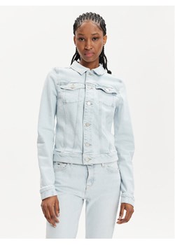 Tommy Jeans Kurtka jeansowa Vivianne DW0DW17659 Błękitny Slim Fit ze sklepu MODIVO w kategorii Kurtki damskie - zdjęcie 183601136