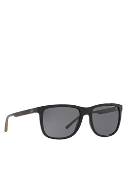 Okulary przeciwsłoneczne Armani Exchange 0AX4070S 815881 Czarny ze sklepu eobuwie.pl w kategorii Okulary przeciwsłoneczne męskie - zdjęcie 183602066