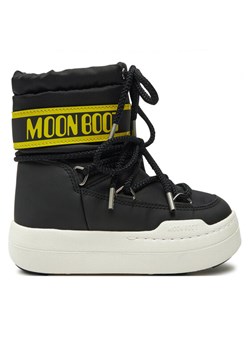 Moon Boot Śniegowce Junior Park Boot 80D3440020 Czarny ze sklepu MODIVO w kategorii Buty zimowe dziecięce - zdjęcie 183602257