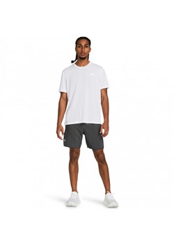 Męskie spodenki do biegania Under Armour UA Launch 7\'\' 2-IN-1 Short - szare ze sklepu Sportstylestory.com w kategorii Spodenki męskie - zdjęcie 183602719