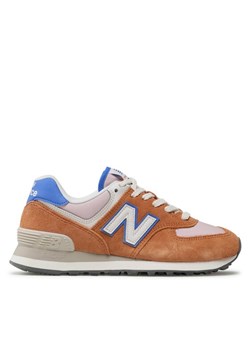 New Balance Sneakersy WL574QB Brązowy ze sklepu MODIVO w kategorii Buty sportowe damskie - zdjęcie 183602925