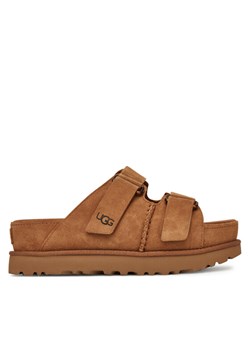 Ugg Klapki W Goldenstar Hi Slide 1155458 Brązowy ze sklepu MODIVO w kategorii Klapki damskie - zdjęcie 183602938