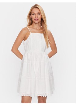 YAS Sukienka 26030152 Biały Regular Fit ze sklepu MODIVO w kategorii Sukienki - zdjęcie 183602979