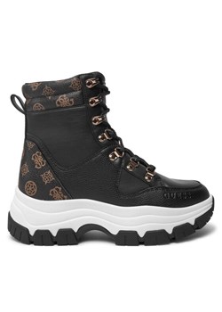 Guess Botki Bliza FLFBLI FAL12 Czarny ze sklepu MODIVO w kategorii Botki - zdjęcie 183602985