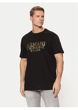 Armani Exchange T-Shirt XM000326 AF10364 UC001 Czarny Regular Fit ze sklepu MODIVO w kategorii T-shirty męskie - zdjęcie 183603007