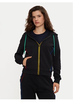 United Colors Of Benetton Bluza 3J68D500J Czarny Regular Fit ze sklepu MODIVO w kategorii Bluzy damskie - zdjęcie 183603019