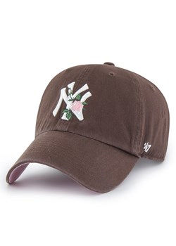 47 Brand Czapka z daszkiem MLB New York Yankees B-THRNC17GWS Brązowy ze sklepu MODIVO w kategorii Czapki z daszkiem damskie - zdjęcie 183603899