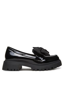 Loafersy DeeZee 2024-47 Czarny ze sklepu eobuwie.pl w kategorii Lordsy damskie - zdjęcie 183604239
