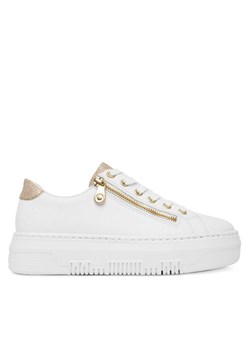 Sneakersy Rieker M1921-80 Biały ze sklepu eobuwie.pl w kategorii Buty sportowe damskie - zdjęcie 183604248