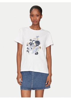 Marella T-Shirt Ovest 2515971071 Biały Regular Fit ze sklepu MODIVO w kategorii Bluzki damskie - zdjęcie 183604555