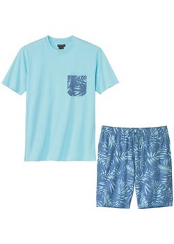Piżama z szortami z nadrukiem Palm ze sklepu Atlas For Men w kategorii Piżamy męskie - zdjęcie 183604939