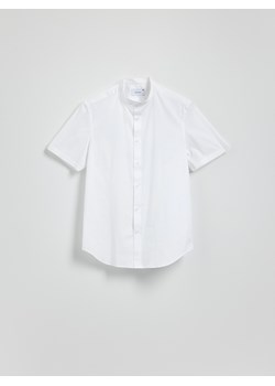 Reserved - Koszula slim fit ze stójką - biały ze sklepu Reserved w kategorii Koszule męskie - zdjęcie 183605047