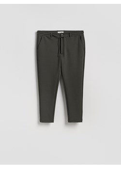 Reserved - Spodnie chino slim fit - brązowy ze sklepu Reserved w kategorii Spodnie męskie - zdjęcie 183605336