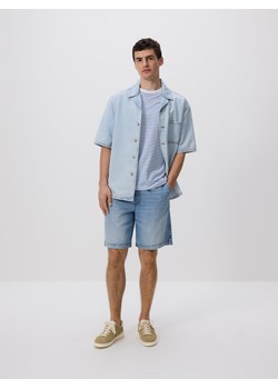 Reserved - Jeansowe szorty jogger - niebieski ze sklepu Reserved w kategorii Spodenki męskie - zdjęcie 183605677
