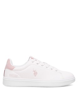 Sneakersy U.S. Polo Assn. MARLYN001 Biały ze sklepu eobuwie.pl w kategorii Trampki damskie - zdjęcie 183606587