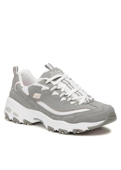 Sneakersy Skechers 11930 GYW Szary ze sklepu eobuwie.pl w kategorii Buty sportowe damskie - zdjęcie 183606708