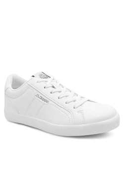 Sneakersy Kappa LOGO ROERA 331I5IW-A35 Biały ze sklepu eobuwie.pl w kategorii Trampki damskie - zdjęcie 183606709
