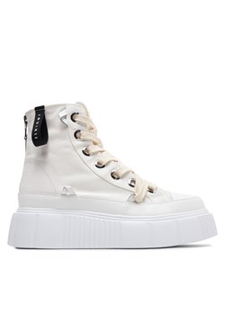 Sneakersy Inuikii Matilda Canvas 30103-024 Biały ze sklepu eobuwie.pl w kategorii Botki - zdjęcie 183606735