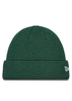 Czapka New Era Wool Cuff Knit Beanie 60424811 Zielony ze sklepu eobuwie.pl w kategorii Czapki zimowe męskie - zdjęcie 183606737