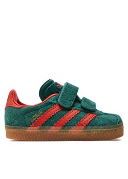 Sneakersy adidas Gazelle Comfort Closure Kids IE8706 Zielony ze sklepu eobuwie.pl w kategorii Buty sportowe dziecięce - zdjęcie 183606766