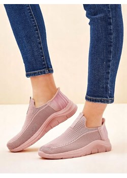 Royalfashion Wsuwane damskie materiałowe buty sportowe Secat ze sklepu royalfashion.pl w kategorii Buty sportowe damskie - zdjęcie 183608107