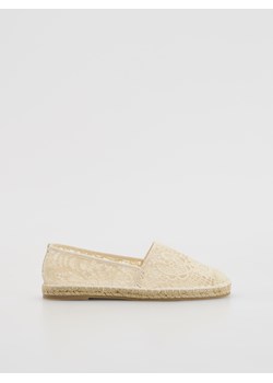 Reserved - Ażurowe espadryle - złamana biel ze sklepu Reserved w kategorii Espadryle damskie - zdjęcie 183608475