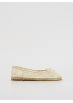 Reserved - Transparentne espadryle - złamana biel ze sklepu Reserved w kategorii Espadryle damskie - zdjęcie 183608479